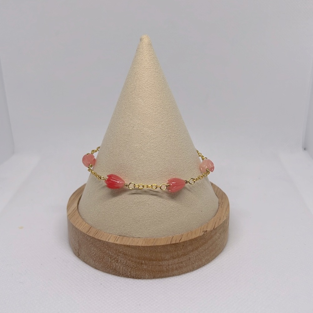 Pink Pikake Bracelet